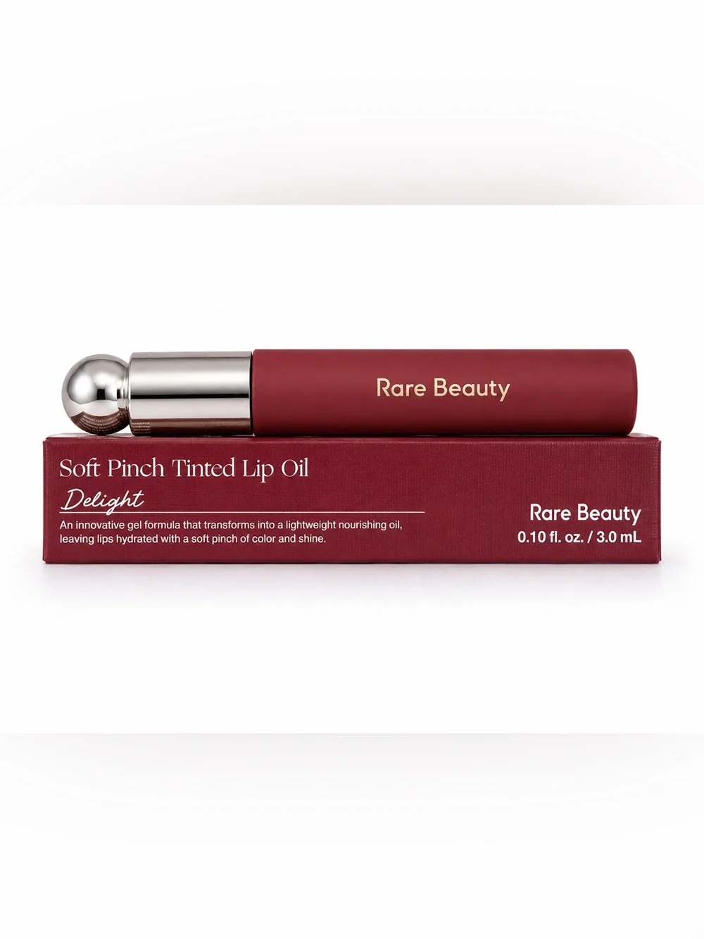 Rare Beauty Soft Pinch Tinted Lip Oil Delight 0.10 fl oz 3.0 mL NIB Full Size